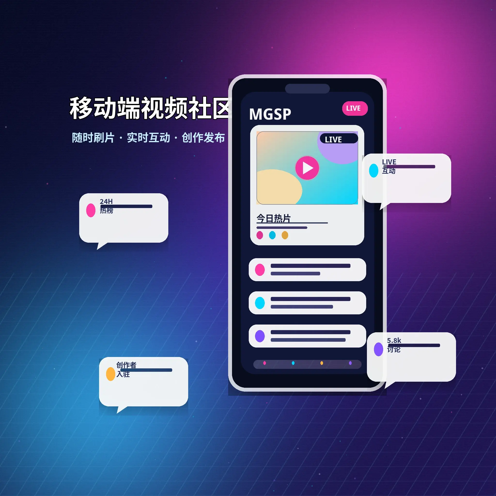 蘑菇视频APP服务